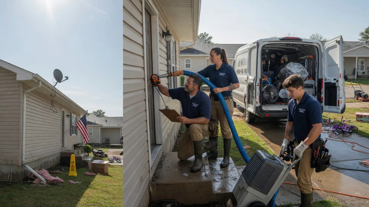 Ceiling Water Damage Restoration in Medford, OK near me