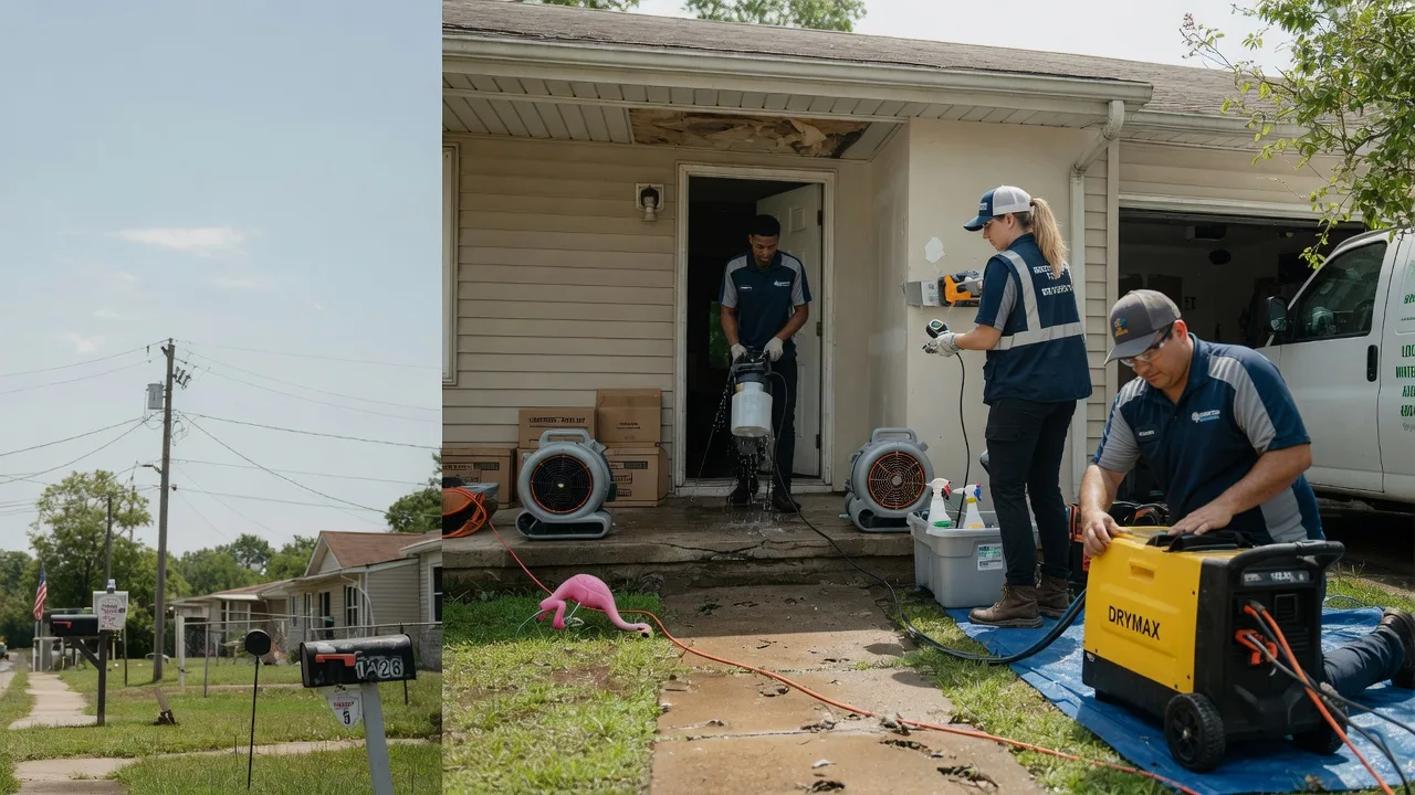 Storm Damage Water Removal in Medford, OK near me
